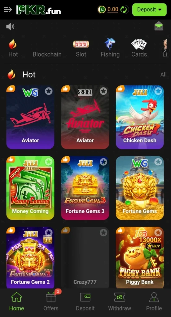 PKRFun Game 