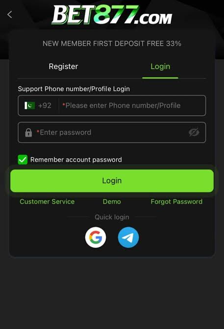 BET877 Game Login